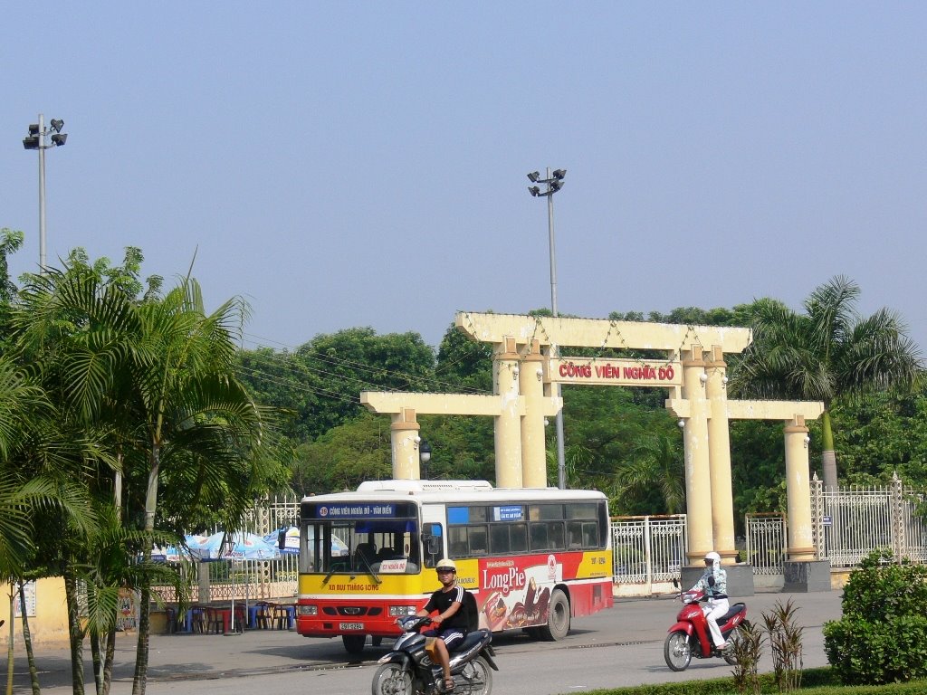 den cao ap cong vien nghĩa đô