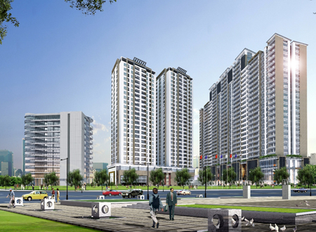 Hệ thống chiếu sáng tại công trình Nam Đô