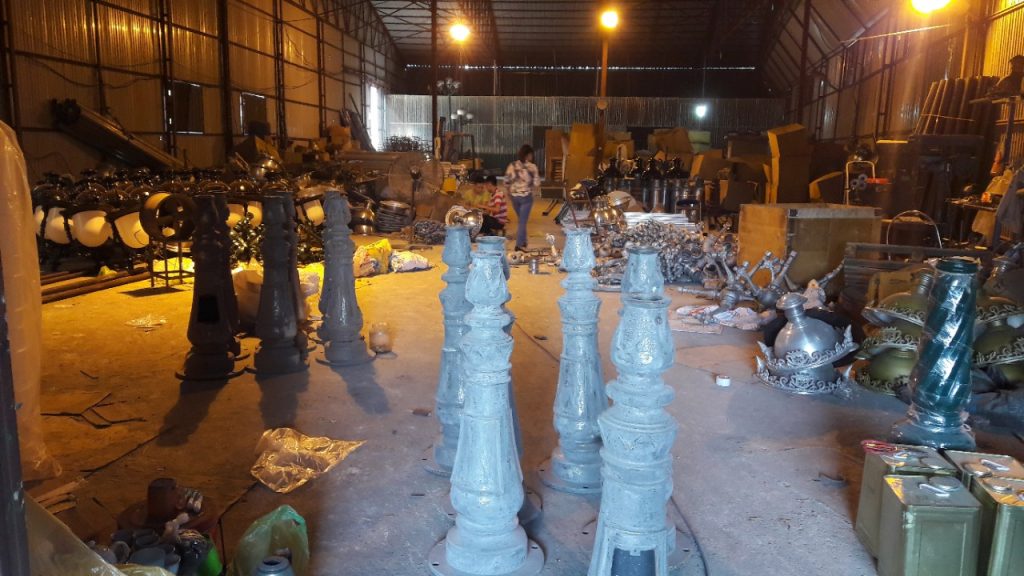 Trụ đèn sân vườn Hà Nội