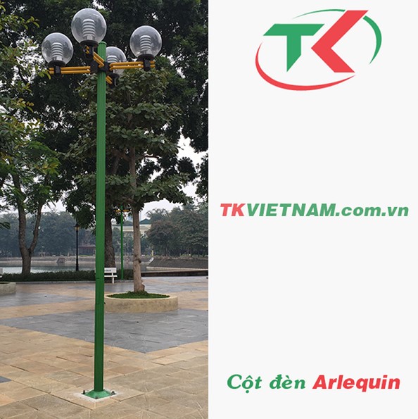 Cột đèn sân vườn Arlequin – Bắt nhịp hơi thở hiện đại