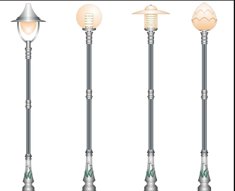Cột sân vườn Bamboo – chắc chắn và mềm mại