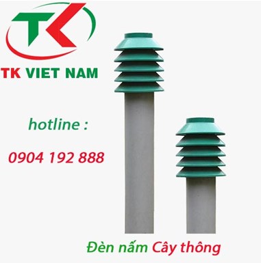 Đèn nấm bách tán cây thông – Sự lựa chọn hoàn hảo cho sân vườn 