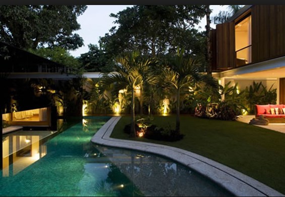 den cam co led trang tri san vuon