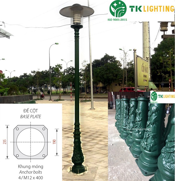 Top 5 cột đèn công viên được yêu thích nhất năm 2020